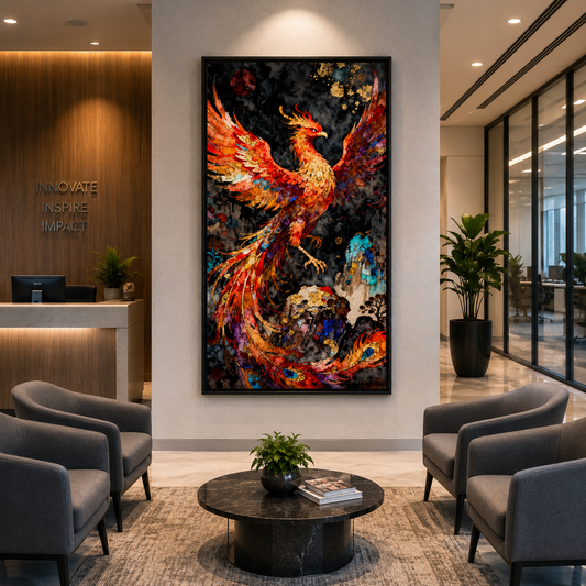 Phoenix Canvas Painting