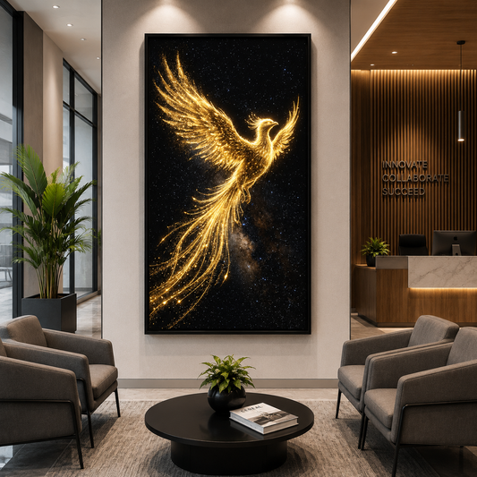 Phoenix Vastu Wall Art Painting