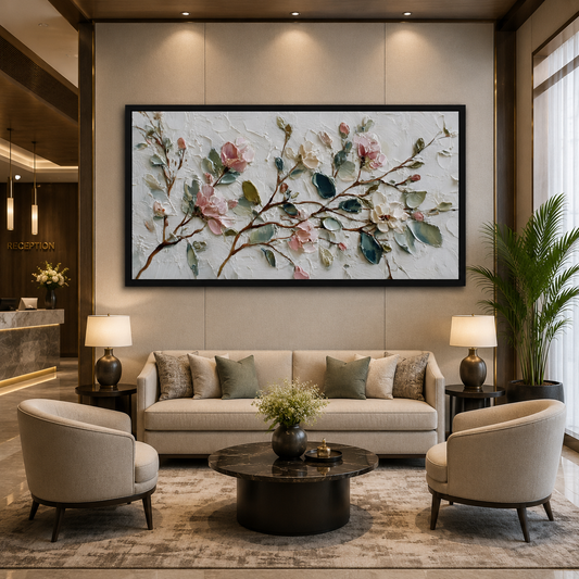 Floral Canvas Painting