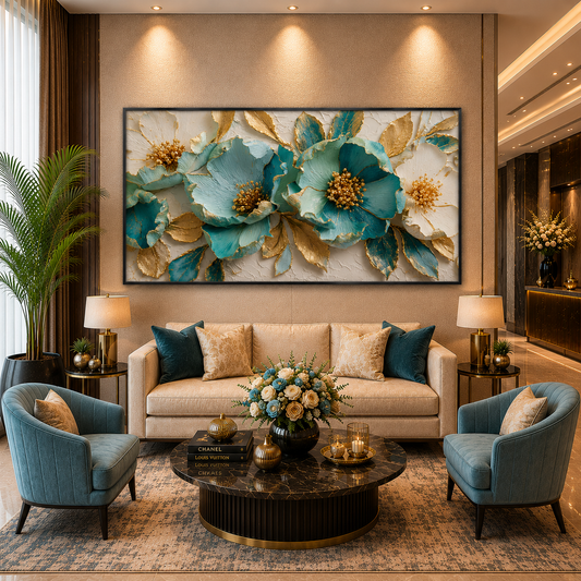 Floral Canvas Painting