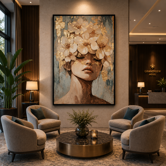 Floral Canvas Painting