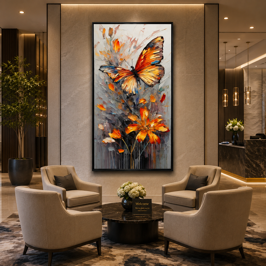 Floral Canvas Painting