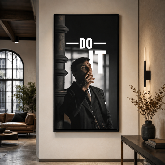 Do It Motivational Wall Art Canvas Print for Office Decor