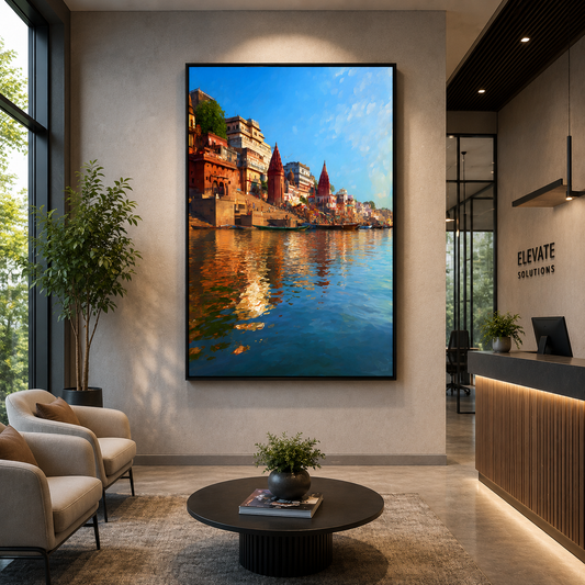 Banaras Canvas Painting