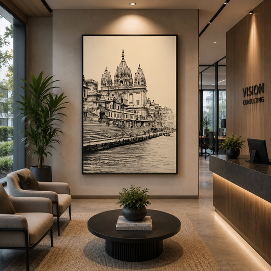 Banaras Canvas Painting