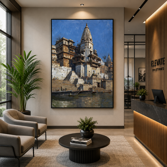 Banaras Canvas Painting