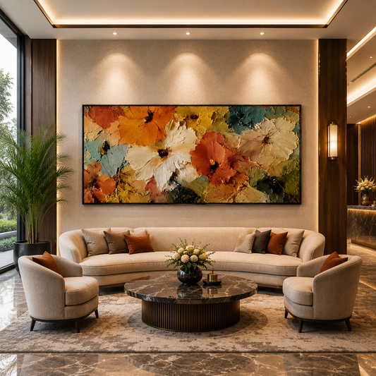 Floral Canvas Painting