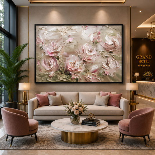 Floral Canvas Painting