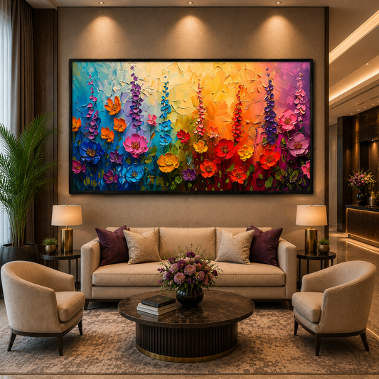 Floral Canvas Painting