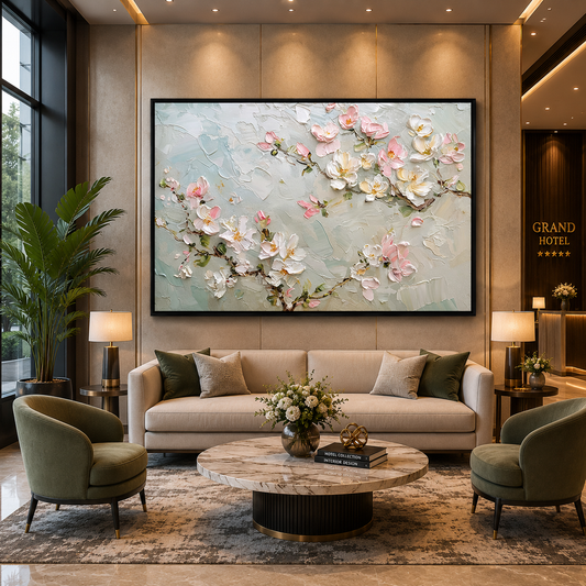 Floral Canvas Painting