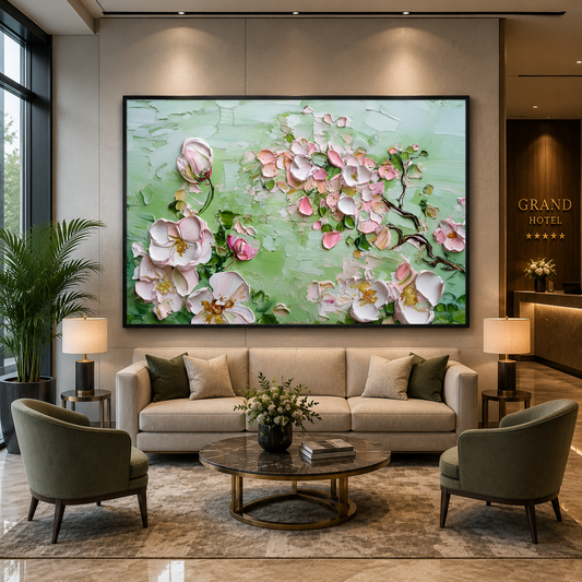 Floral Canvas Painting