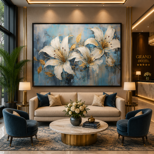 Floral Canvas Painting