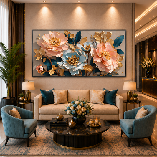 Floral Canvas Painting