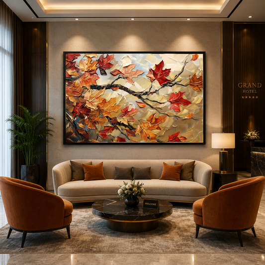 Floral Canvas Painting