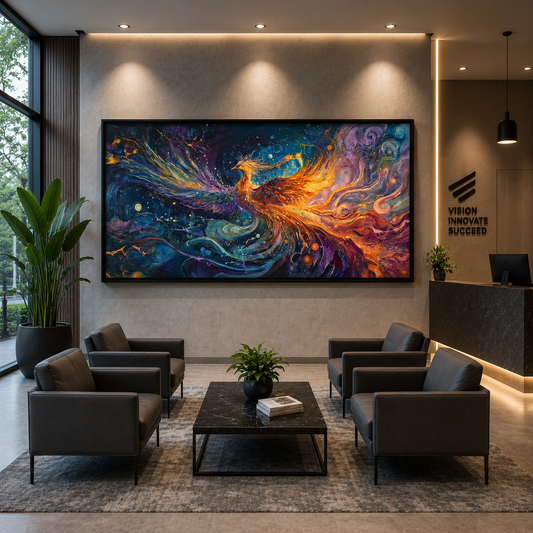 Phoenix Vastu Wall Art Painting