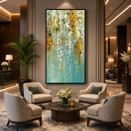 Floral Canvas Painting