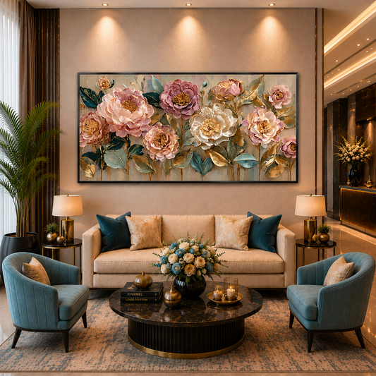 Floral Canvas Painting