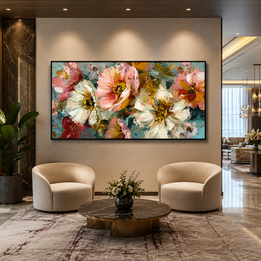 Floral Canvas Painting