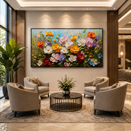 Floral Canvas Painting