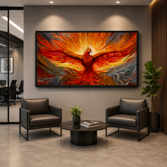 Phoenix Vastu Wall Art Painting