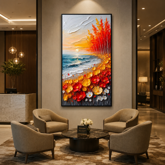 Floral Canvas Painting