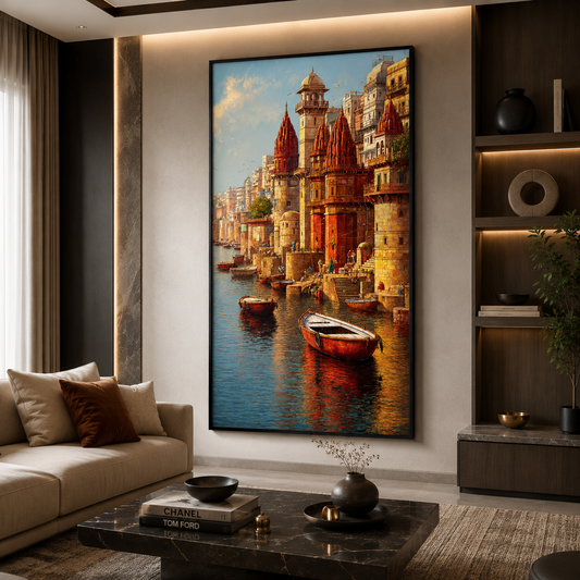 Banaras Canvas Painting