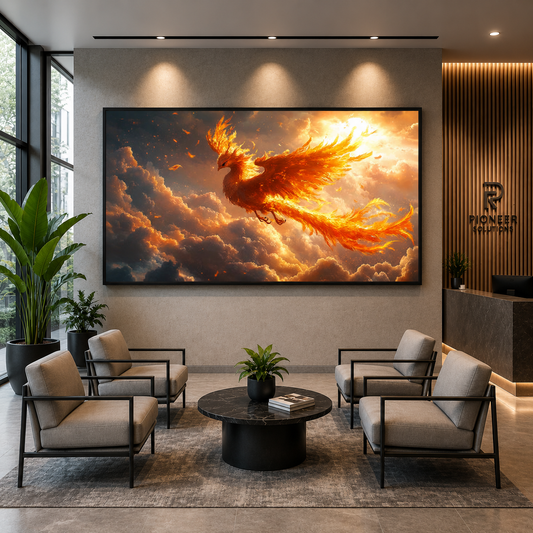 Phoenix Canvas Painting