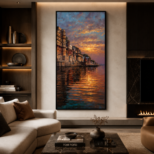 Banaras Canvas Painting