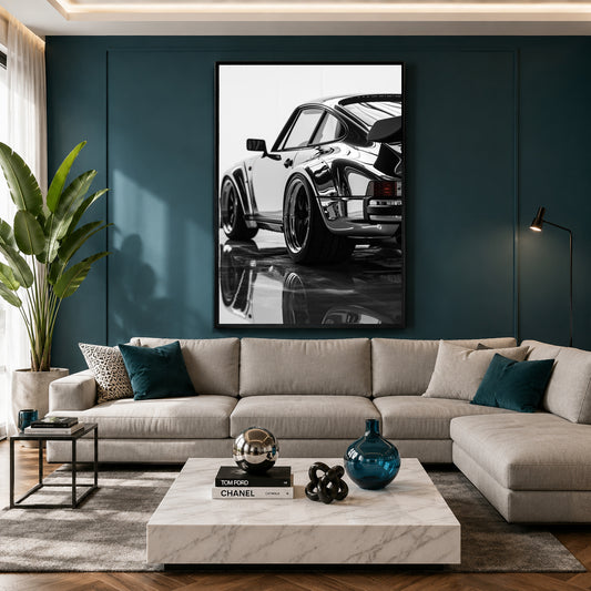 Sports Car Canvas Painting