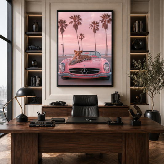 Mercedes-Benz Car Canvas Painting