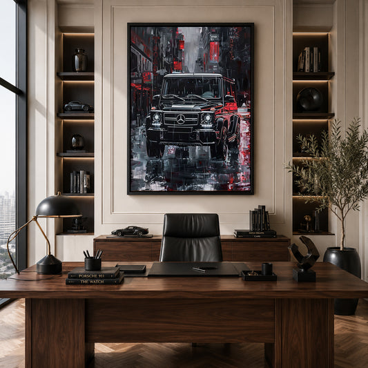 Mercedes G-Class Canvas Painting