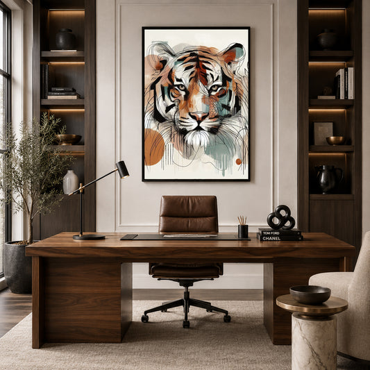 Boho Canvas Painting