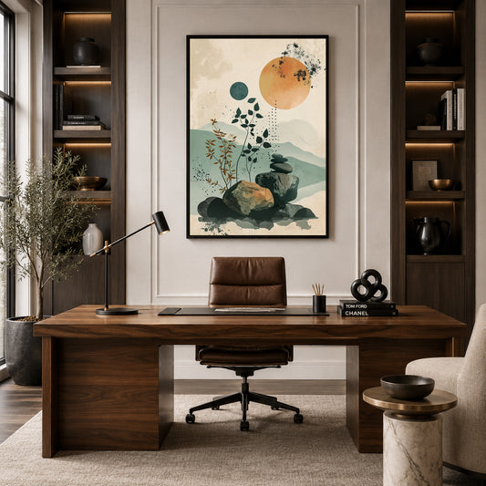 Boho Wall Art Painting