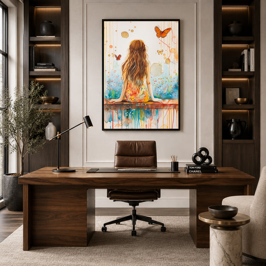 Boho Wall Art Painting