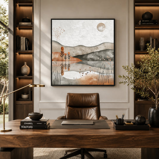 Boho Wall Art Painting