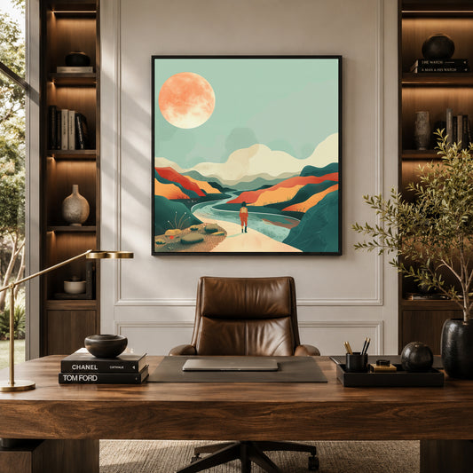 Boho Wall Art Painting
