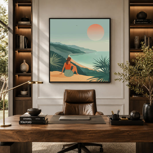 Boho Wall Art Painting