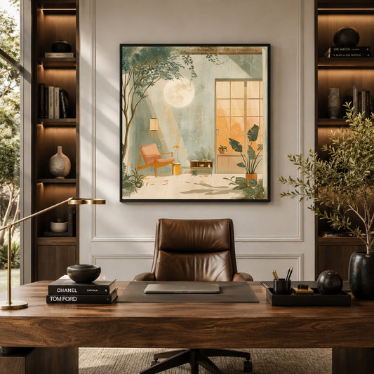 Boho Wall Art Painting
