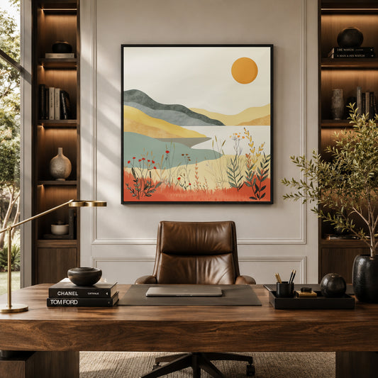 Boho Wall Art Painting