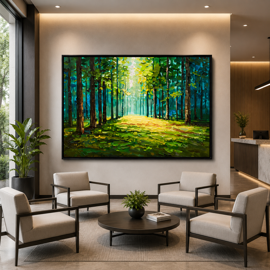  Forest Path Canvas Wall Art