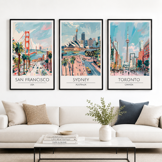 Travel Canvas Wall Art