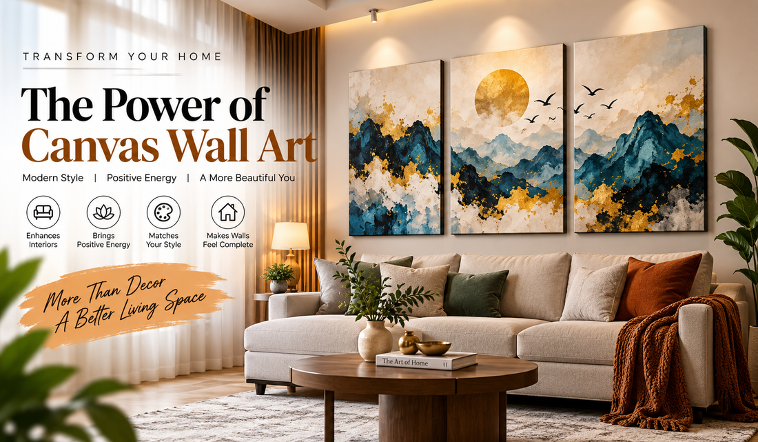 Why Canvas Wall Art Is the Perfect Choice for Modern Home Decor