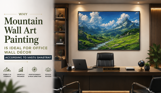 Why Mountain Wall Art Painting Is Ideal for Office Wall Décor According to Vastu Shastra?