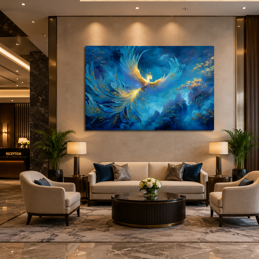 Phoenix Vastu Wall Art Painting