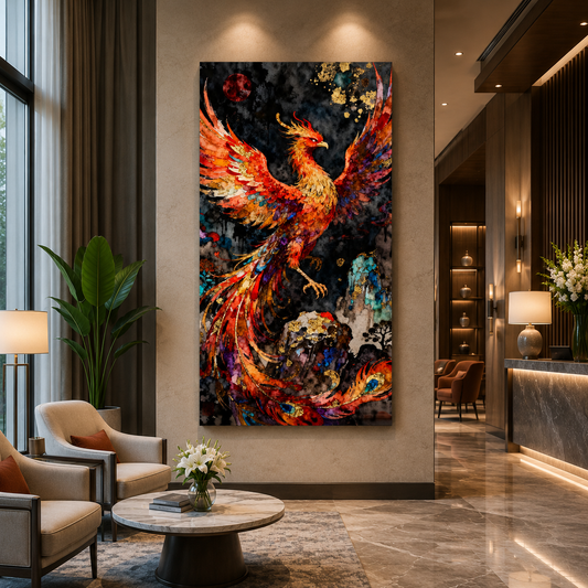 Phoenix Canvas Painting