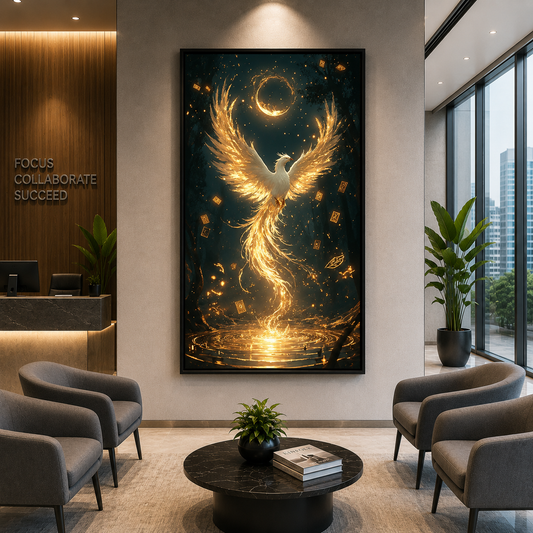 Phoenix Canvas Painting
