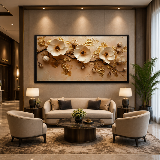 Floral Canvas Painting