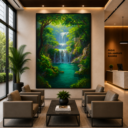 Premium Peacock Vastu Wall Canvas Art for Elegant Home Decor