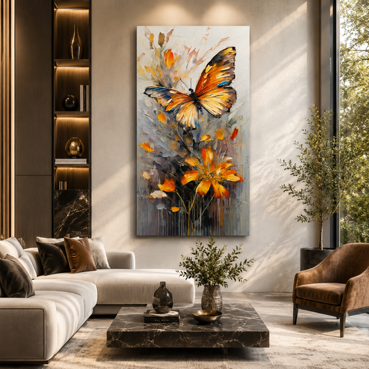 Floral Canvas Painting