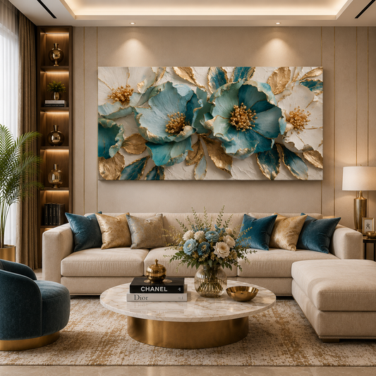 Floral Canvas Painting